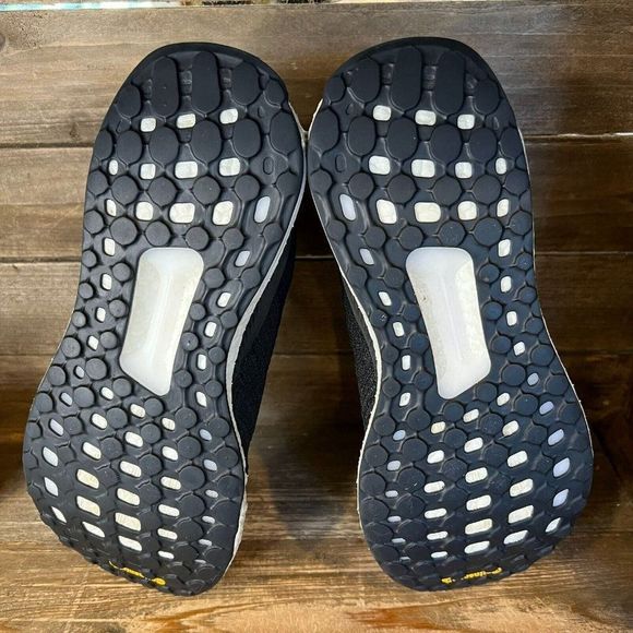 Womens Adidas SolarBoost Black Athletic Running Sneakers Shoes Size 8 M GUC - Picture 6 of 6